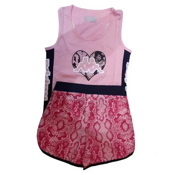 Completo Neonata Bambina Kappa Rosa 8066K00008
