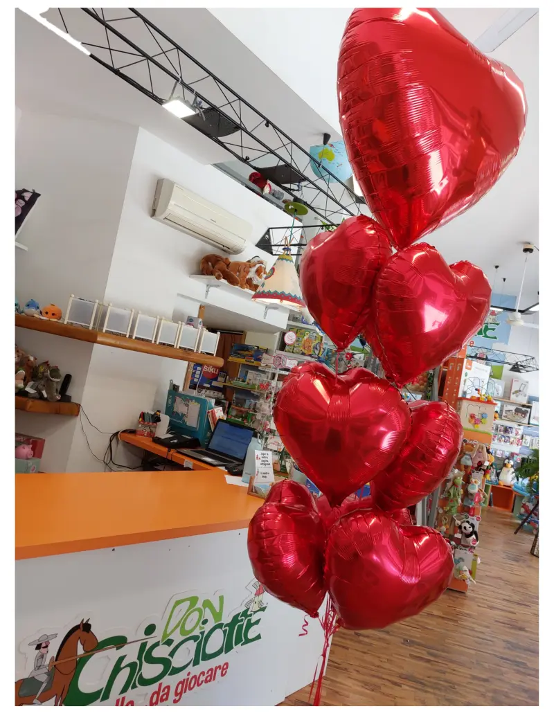 Composizione Bouquet Cuori