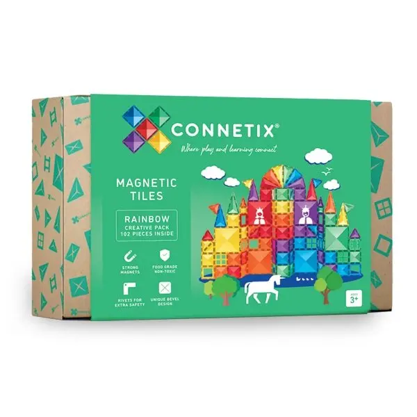 Connetix - Connetix Rainbow Creative Pack - 102 pezzi