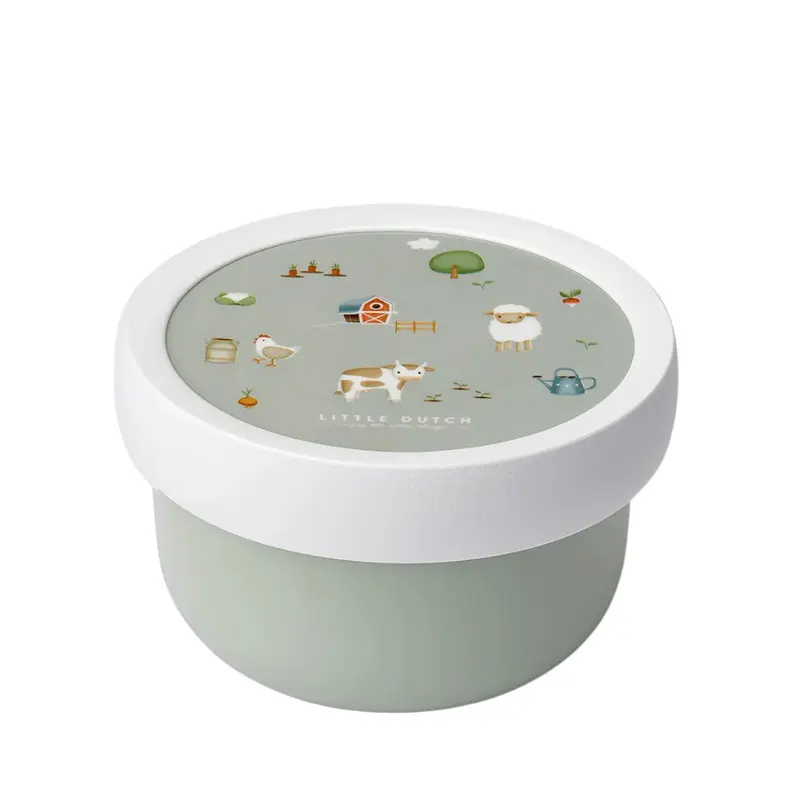 Contenitore porta frutta con forchetta 300ml