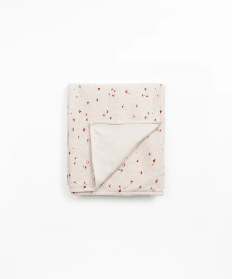 Copertina in maglia stampata