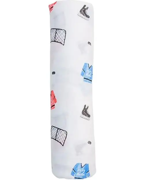 Copertina swaddle 120x120cm - Mussola di cotone e viscosa di bambù