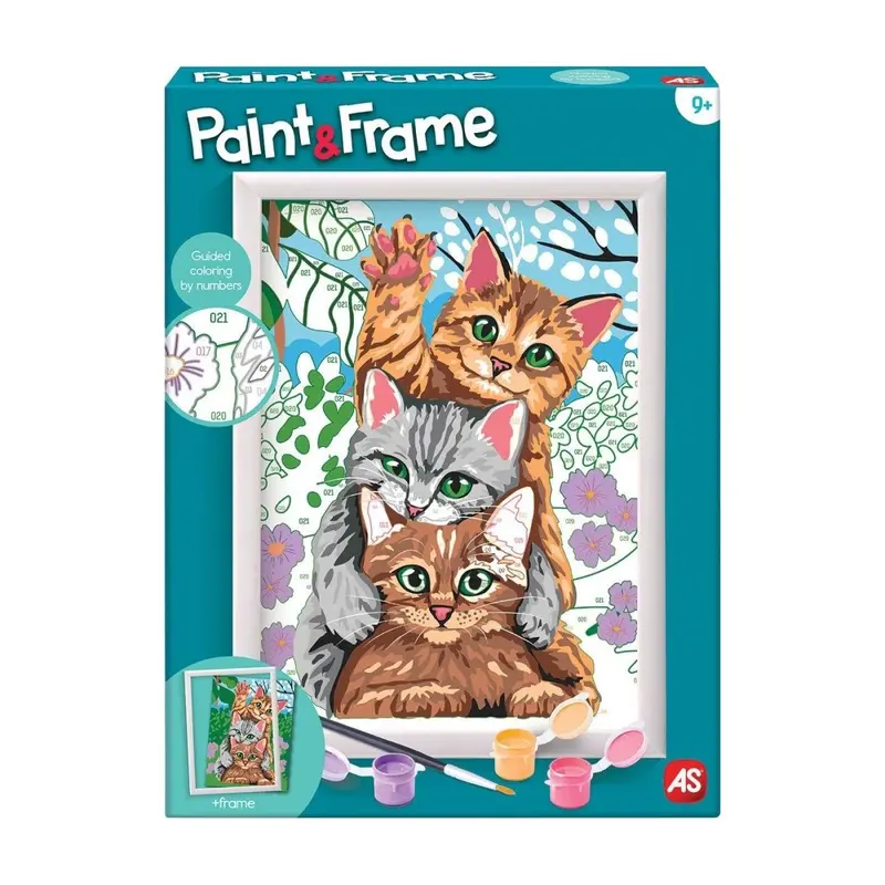 Cornice Funny Kitties Colori AS Company 1038-41010