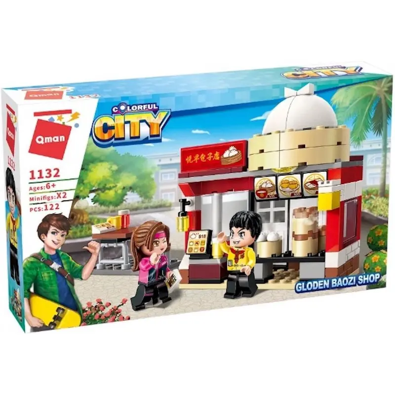 Costruzioni QMAN Negozio Golden Baozi 1132