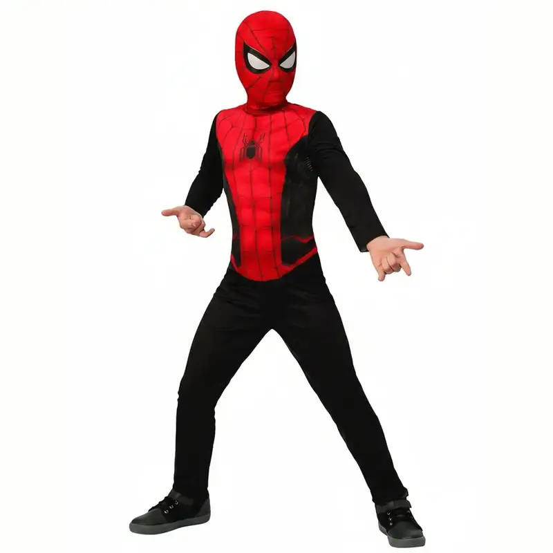 Costume Spiderman Classic Marvel Rosso Nero 700807