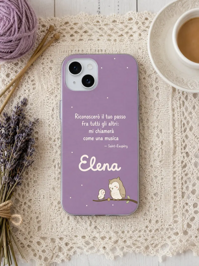 Cover per i nonni con nome «Riconoscerò il tuo passo»