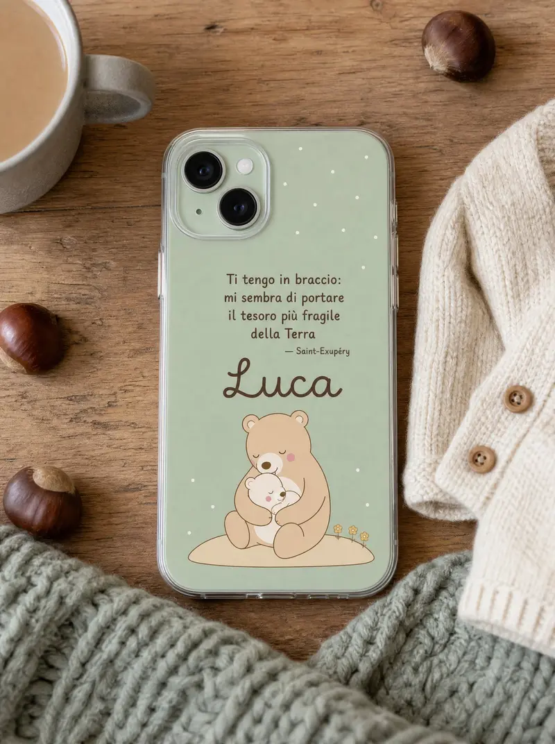 Cover per il papà con nome «Il tesoro più fragile della Terra»