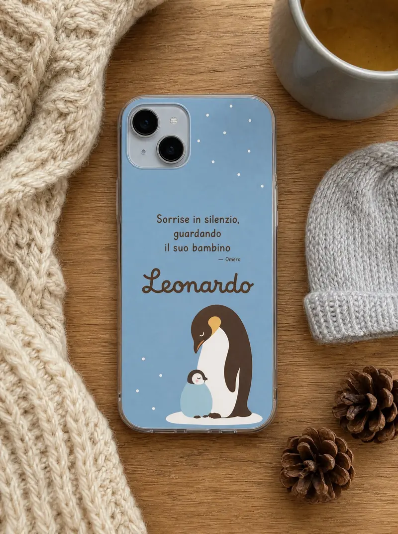 Cover per il papà con nome «Sorrise in silenzio»