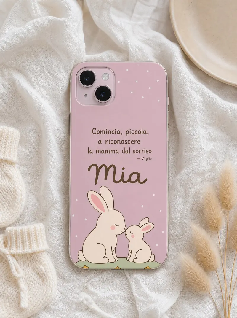 Cover per la mamma con nome «Comincia, piccola»