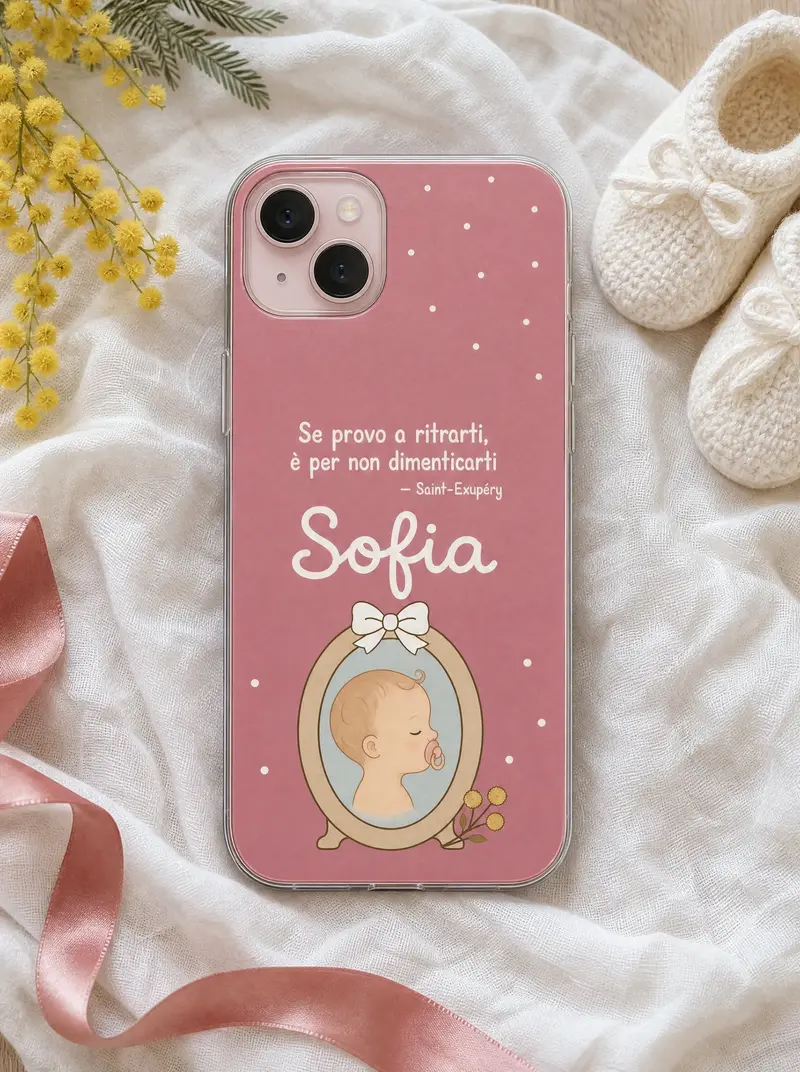 Cover per mamma e papà con nome «Se provo a ritrarti»