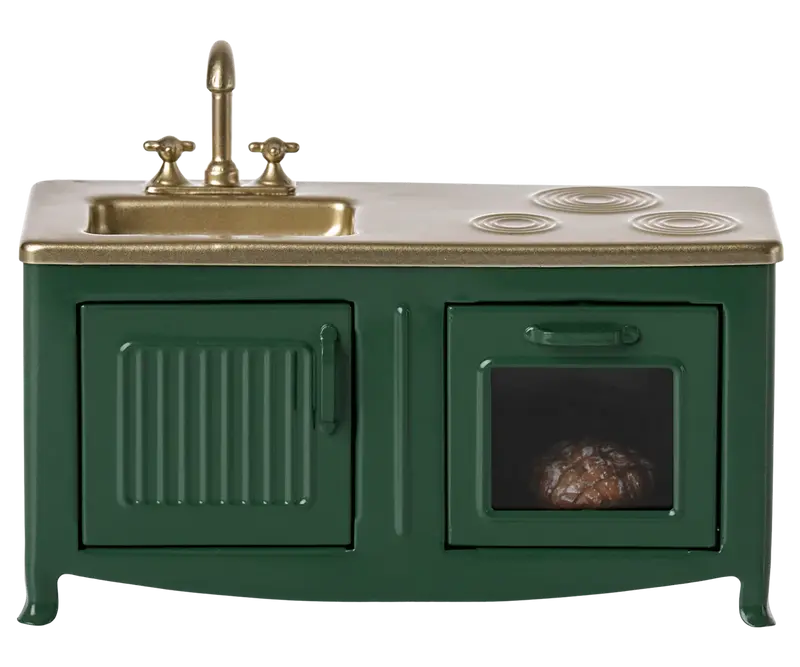 Cucina Topo verde scuro