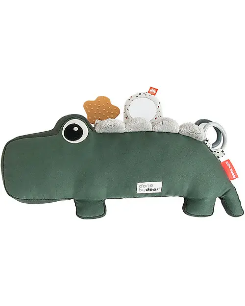 Cuscino Attività Multisensoriale Croco - Verde - 0+