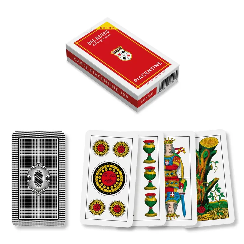 Dal Negro 40 Carte da Gioco Regionali Piacentine 014003