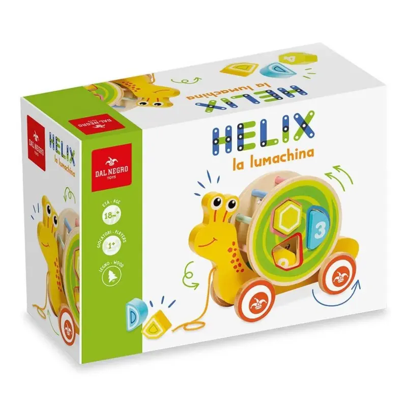 Dal Negro Helix la lumachina gioco in legno 54026