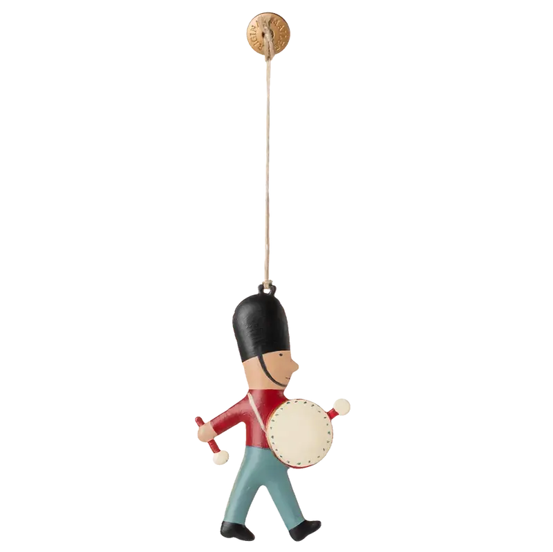 Decorazione Natalizia Maileg Guardia con Tamburo – Metal Ornament Drum