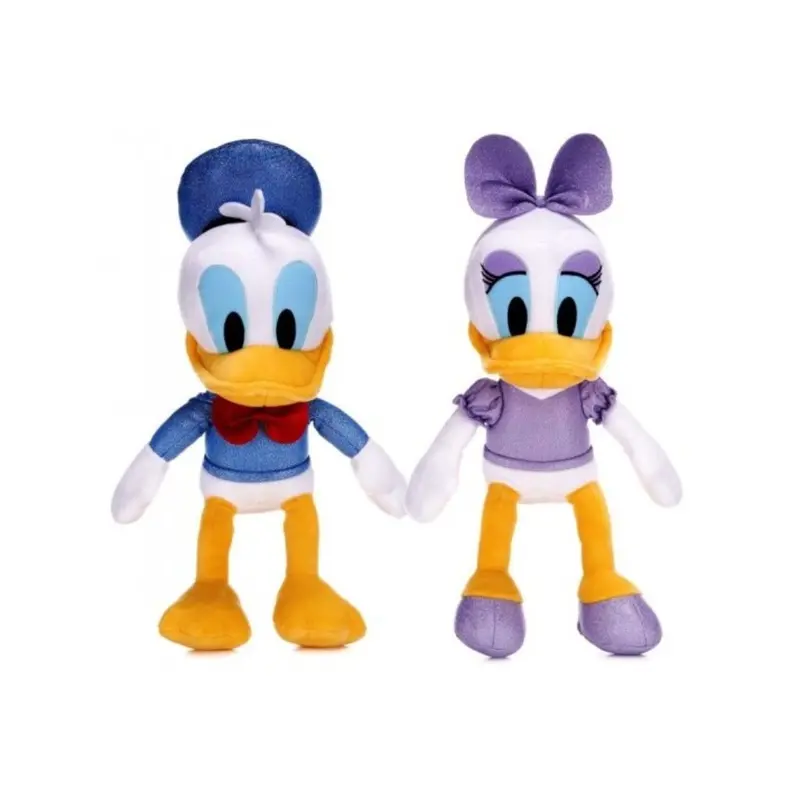 Disney Peluche Parerino e Paperina Assortiti alti 30 cm Sparkle 71354D