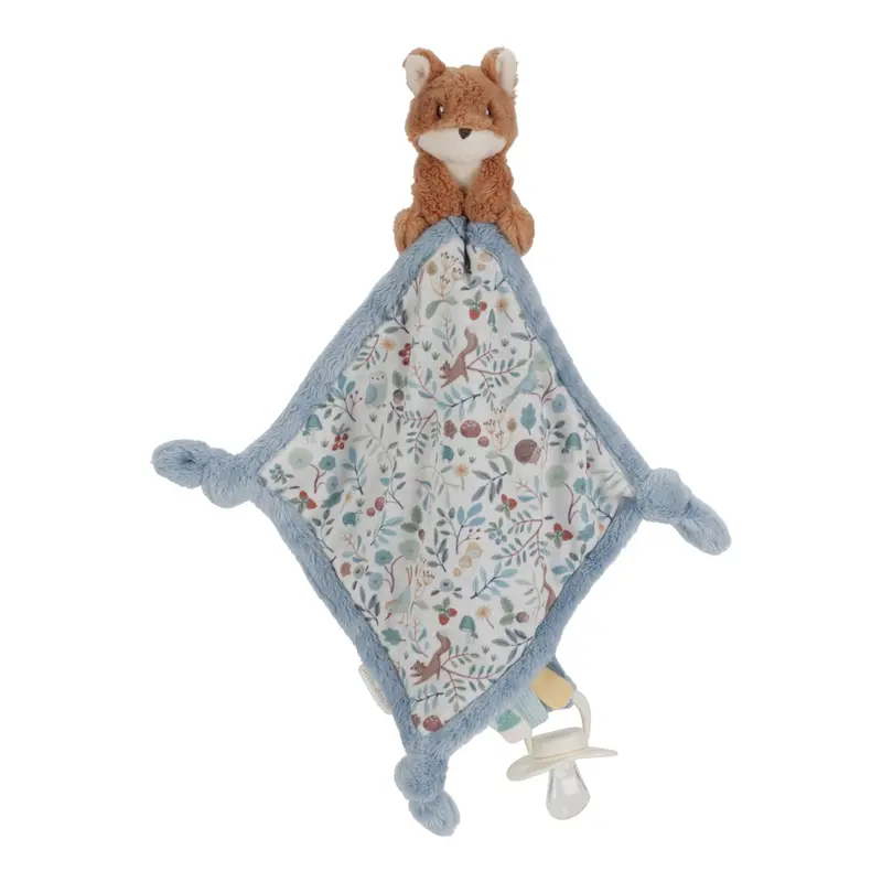 Doudou in tessuto con gancio portaciuccio