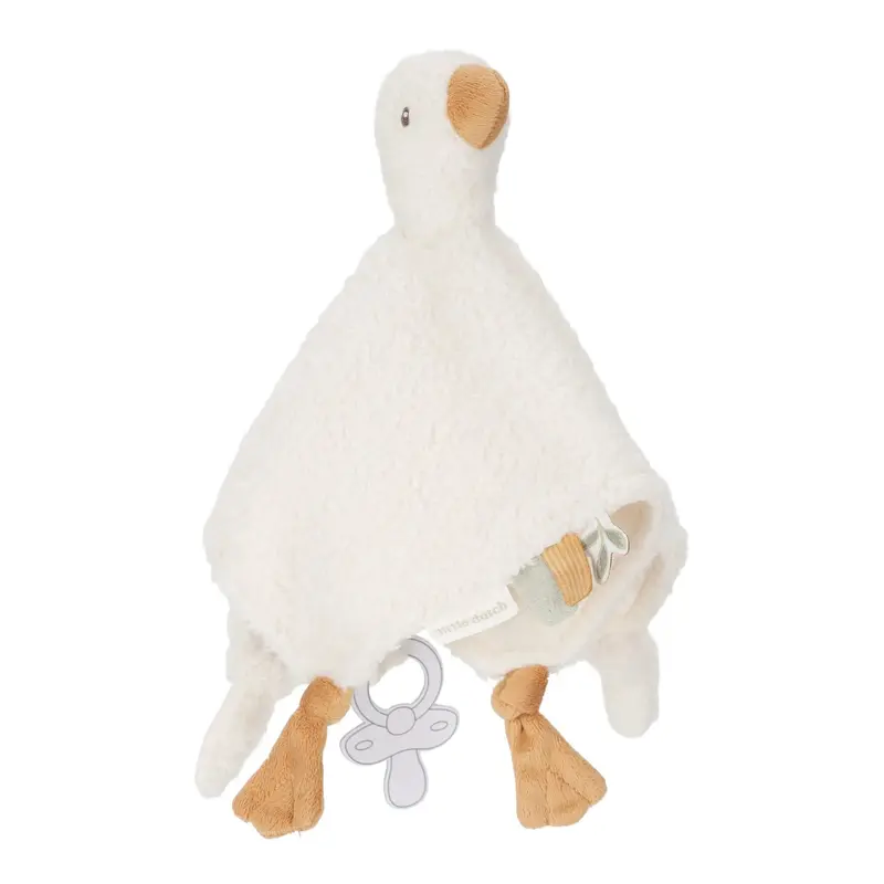 Doudou Oca Little Dutch Bianco – Cuddle Cloth Neonato Morbido