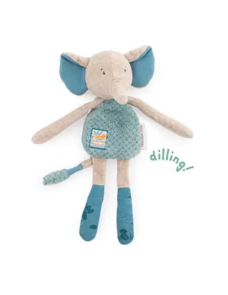 Doudou sonaglio Elefante