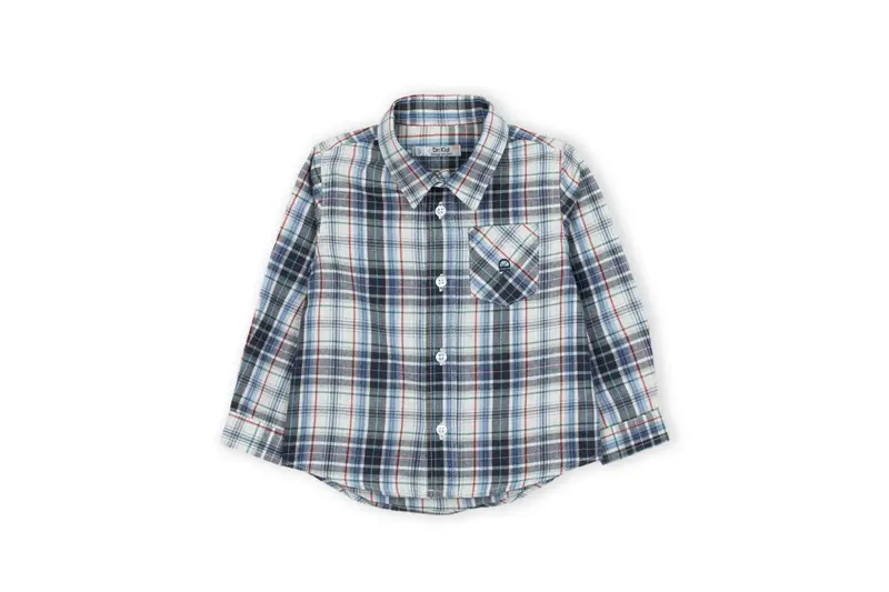 Drkid - camicia a quadri bimbo