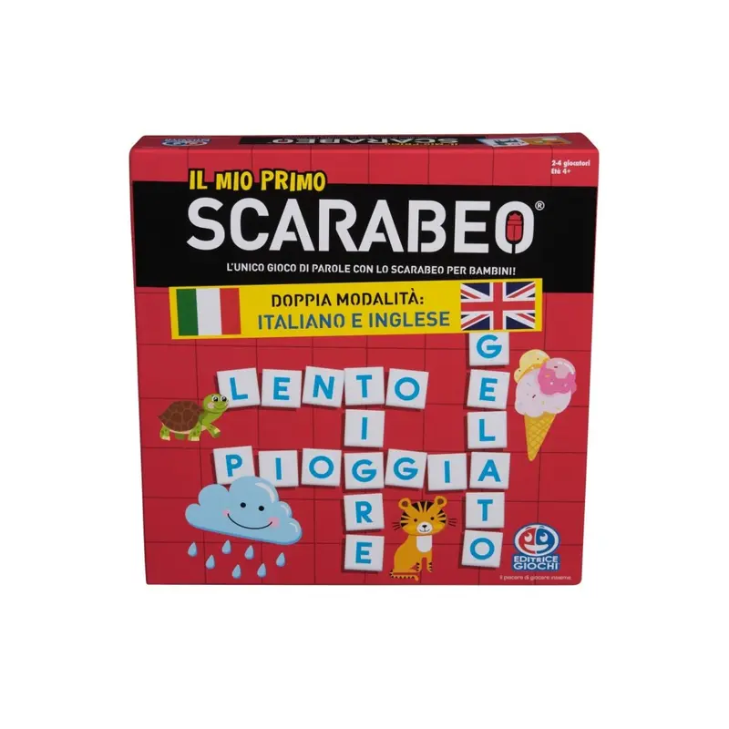 Editrice Giochi Il Mio Primo Scarabeo Italiano-Inglese Gioco da Tavolo 6070388