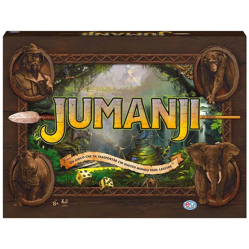 Editrice Giochi Jumanji Il Gioco ufficiale (in legno)