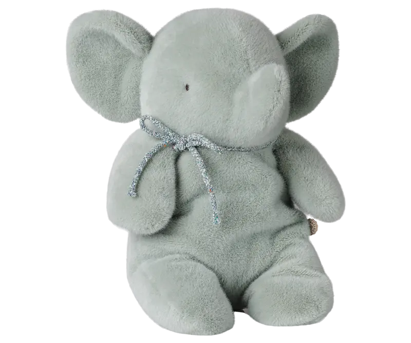 Elefante Maileg Medio – Menta Chiaro | Morbidissimo Peluche