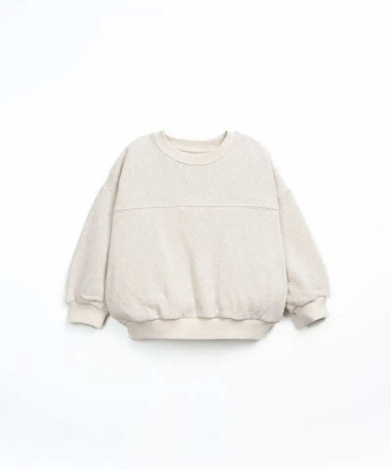 Felpa in maglia - 90% Cotone rigenerato