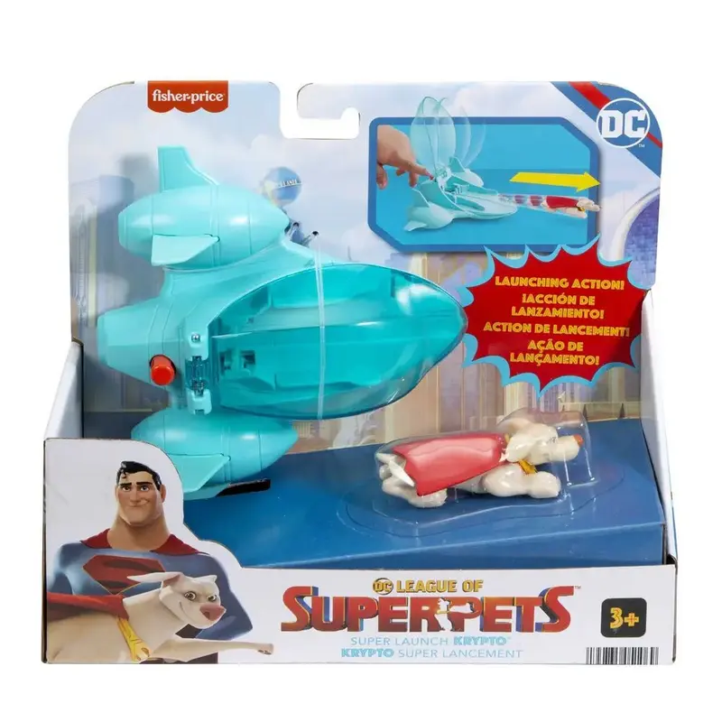 Fisher-Price DCL Super Pet Veicoli Lanci HGL17 Off