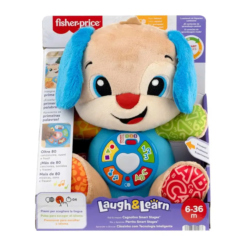 Fisher Price - Il Cagnolino e La sorellina del Cagnolino Smart Stages
