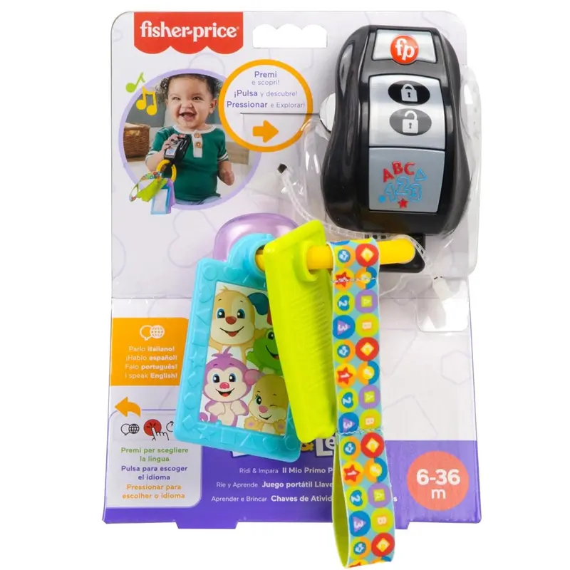 Fisher-Price Il Mio Primo Portachiavi HWY38