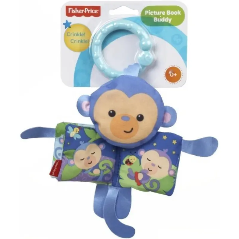 Fisher-Price Libro della Scimmietta CBH87 0+ Anni