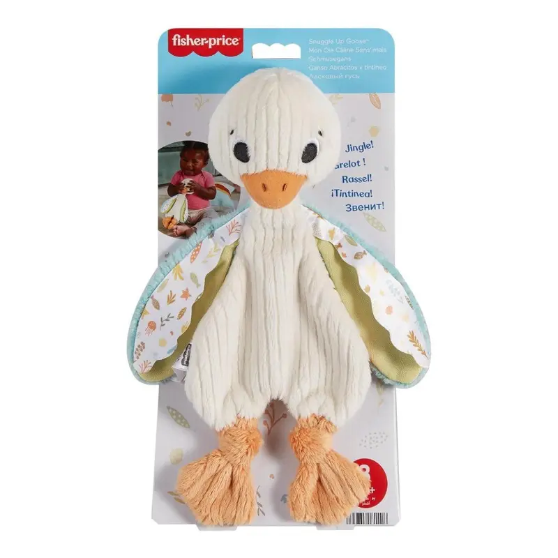 Fisher Price Oca Tante Coccole morbido peluche HRB16