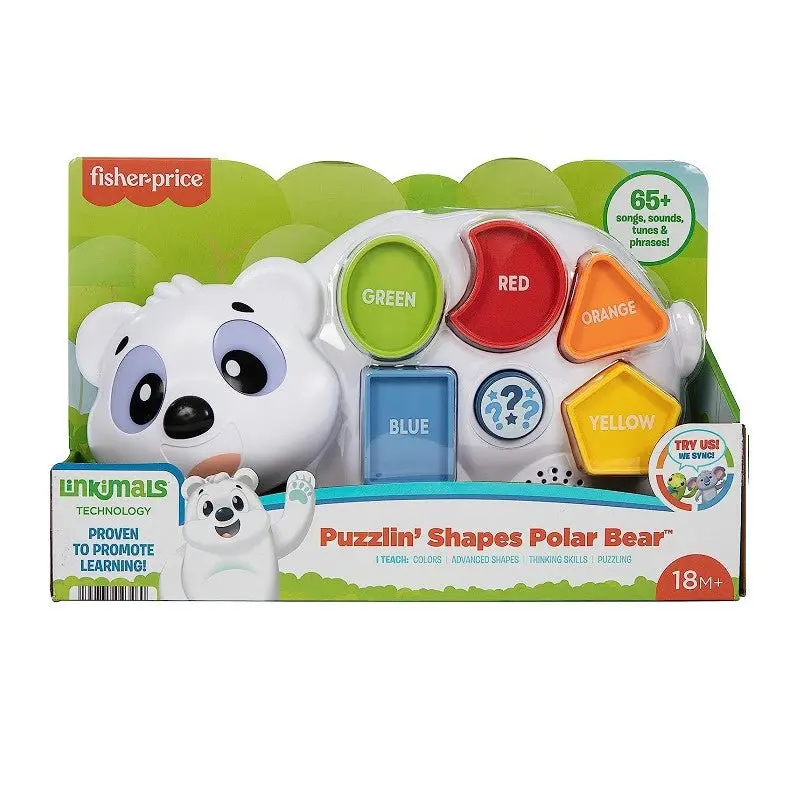 Fisher-Price Parlamici Fabietto Orsetto Forme e Colori HRB80