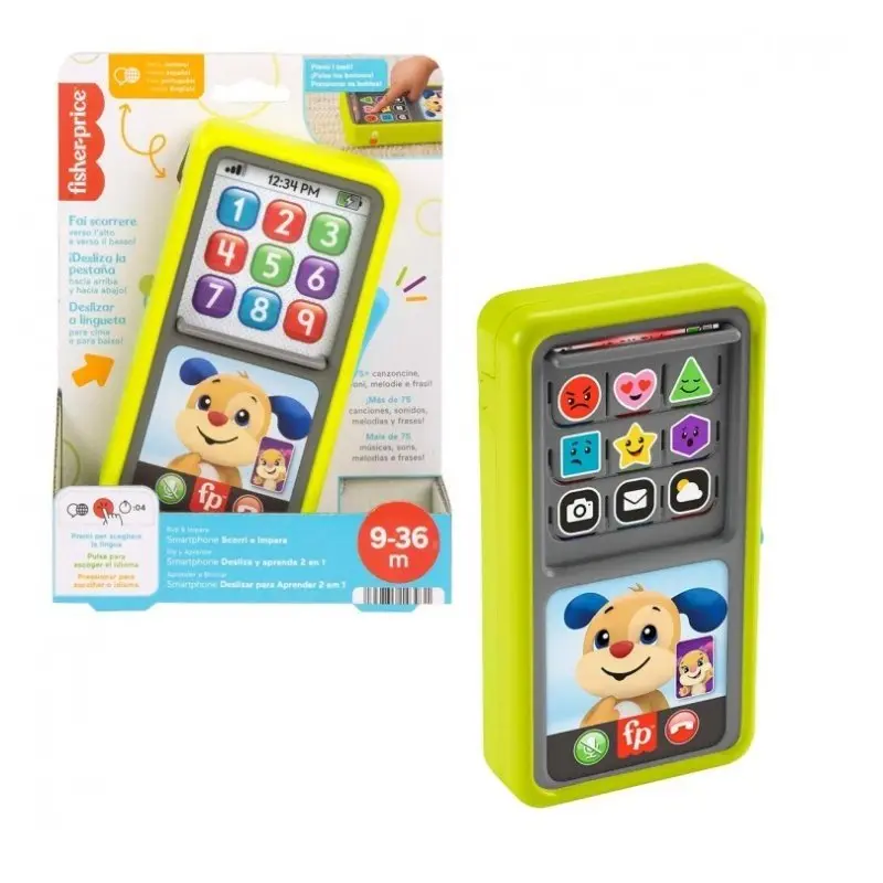 Fisher-Price Phone Scorri e Impara HNL45