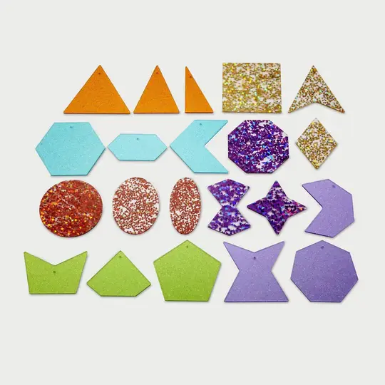 Forme geometriche traslucide