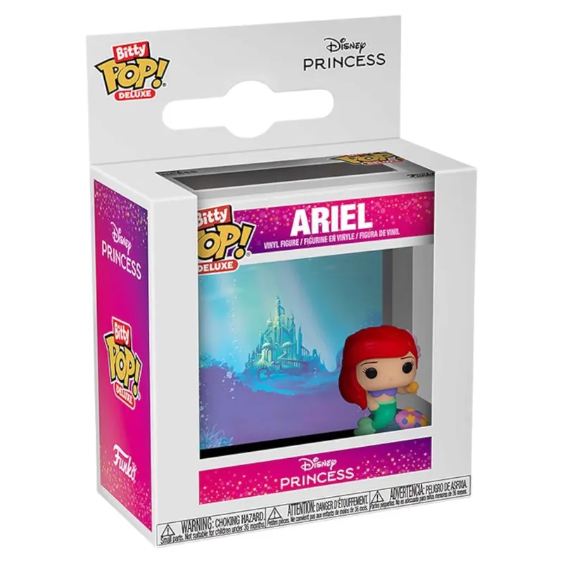 Funko Bitty POP! Mini 9 cm Deluxe Ariel (Under The Sea) Figura in vinile da collezione Idea regalo per collezionisti ed esposizione