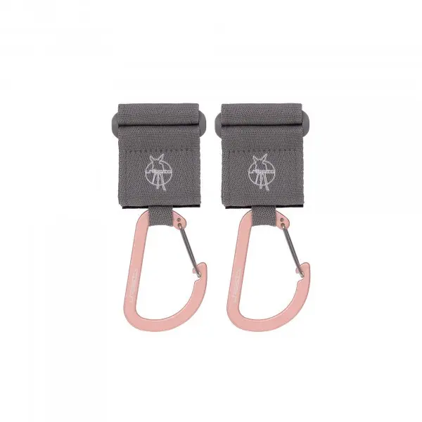 Ganci per passeggino con moschettone