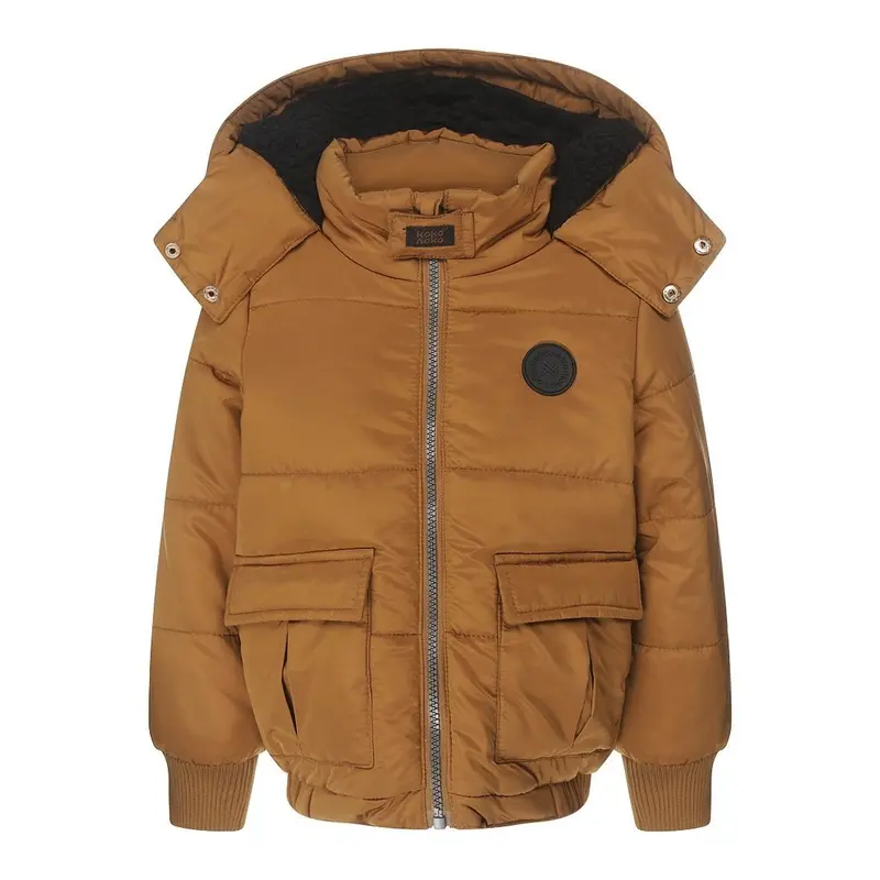 Giacca cappuccio bambino Koko Noko idrorepellente cammello