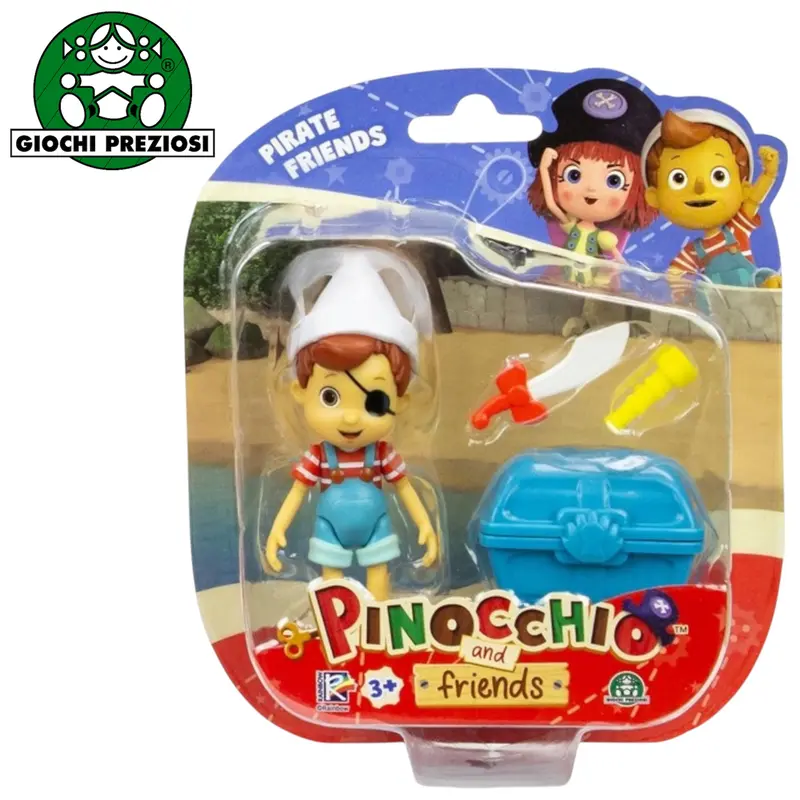 Giochi Preziosi Pinocchio con Accessori Pinocchio and friends