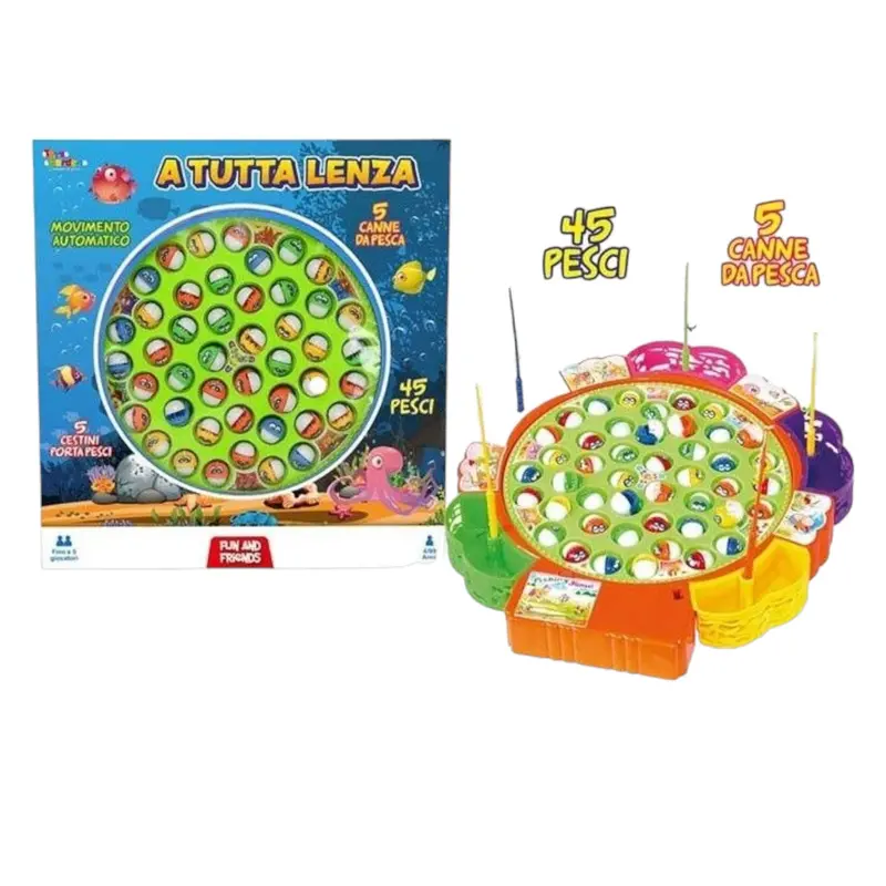 Gioco Della Pesca Elettronico Toys Garden 27485 45 Pesci