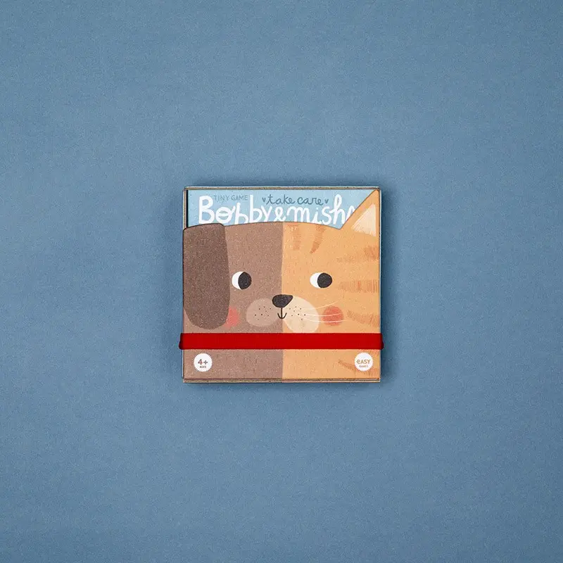 Gioco di Memoria Londji Tiny Game Bobby & Misha – Prendersi Cura degli Animali (4+ Anni)