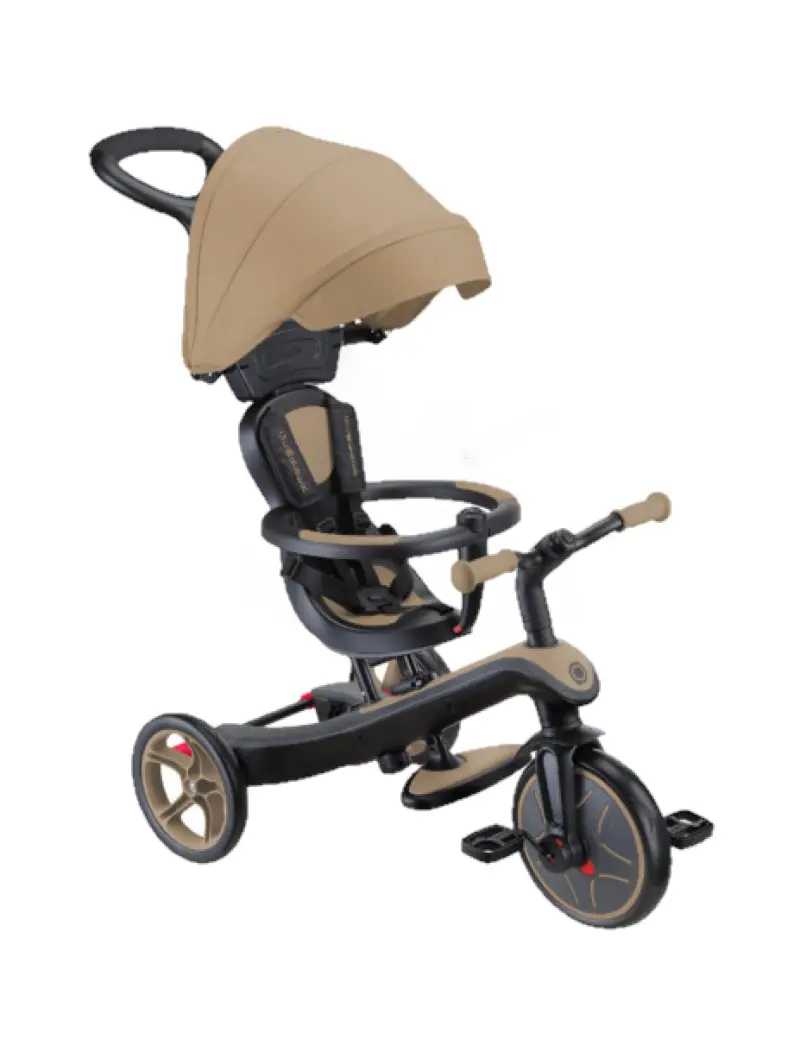 Globber Explorer Trike 4 in 1 Deluxe Play -Sabbia-Tiffany