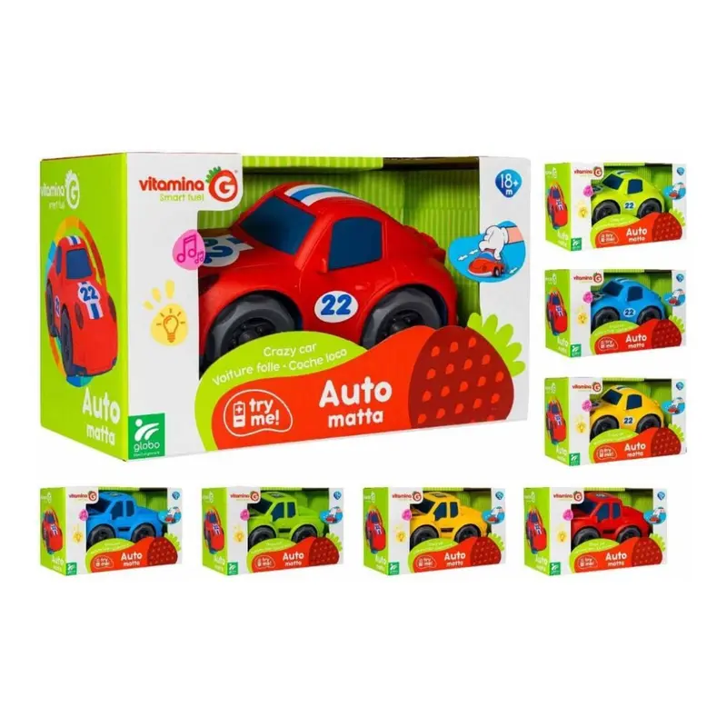 Globo Auto Matta Frizione Bo Luci e Suoni 05481