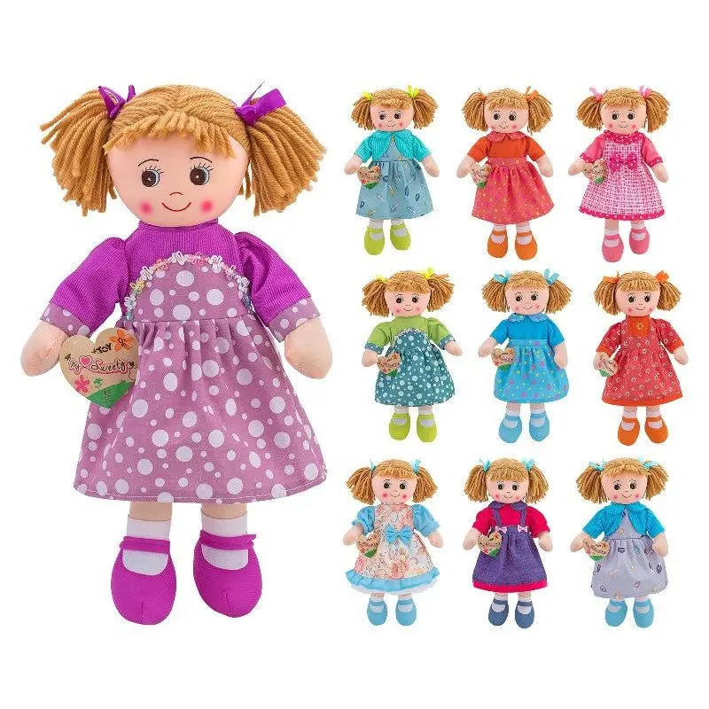 Globo Bambola Carlotta di Stoffa 50 Cm 33770