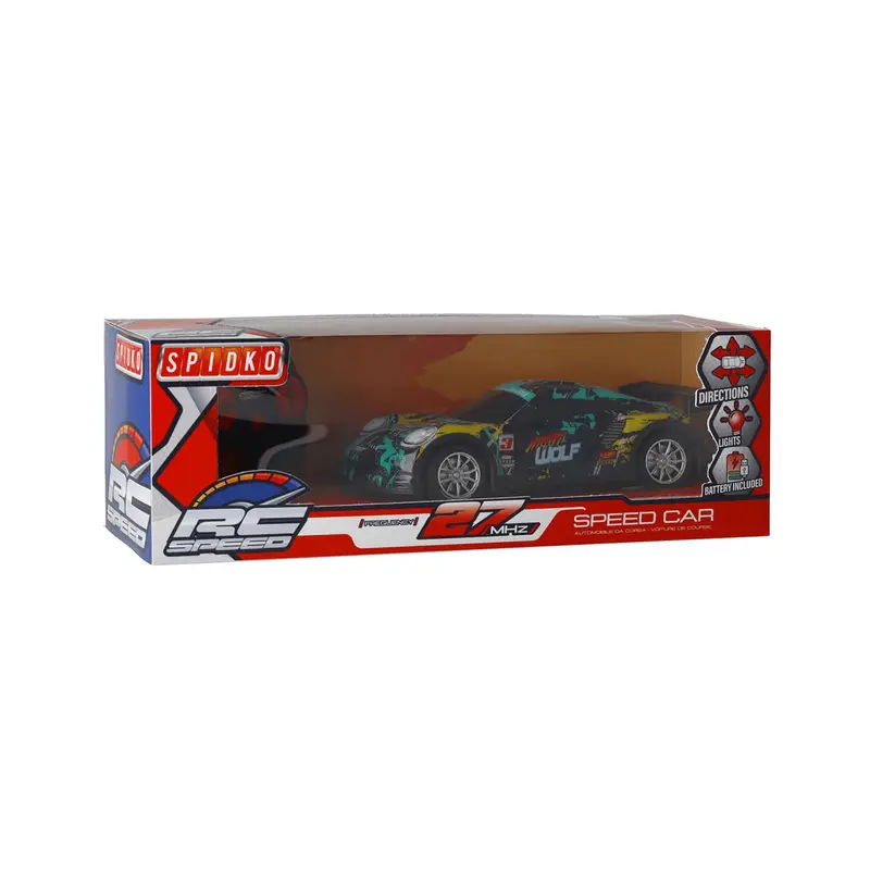 Globo Spidko Auto Sport Radiocomandata Luci e 7 Funzioni 42887