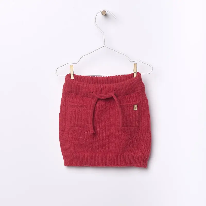 Gonna bambina HAPPY GIRL in lana merino extrafine