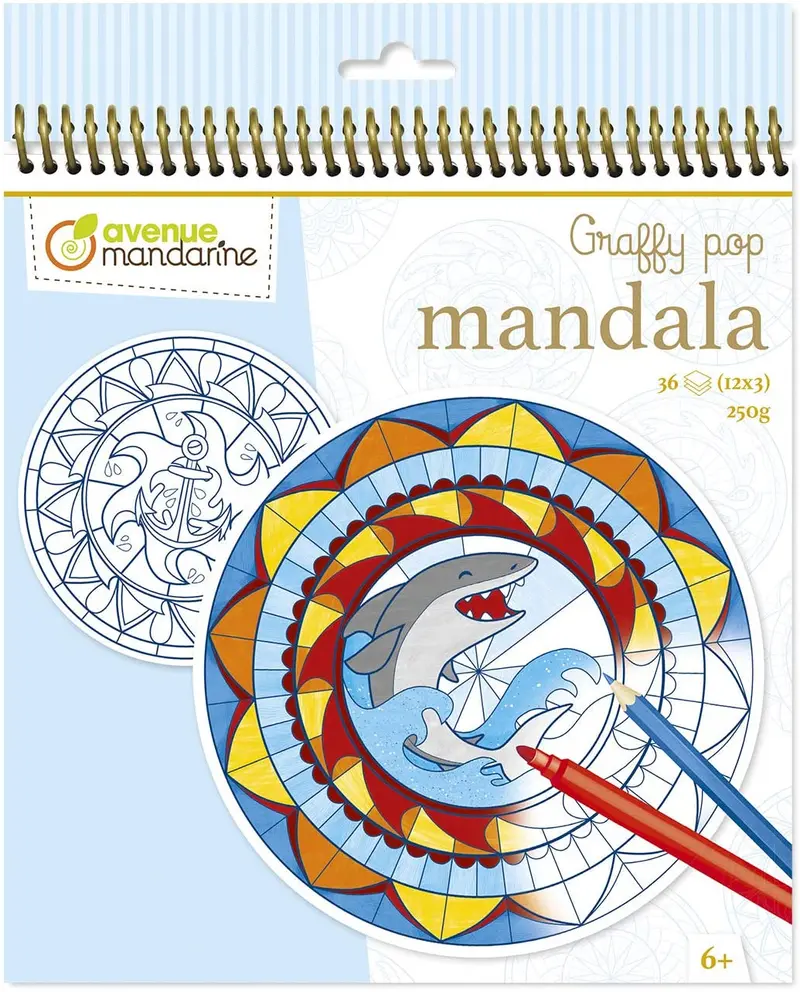 Graffy Pop Mandala Mare