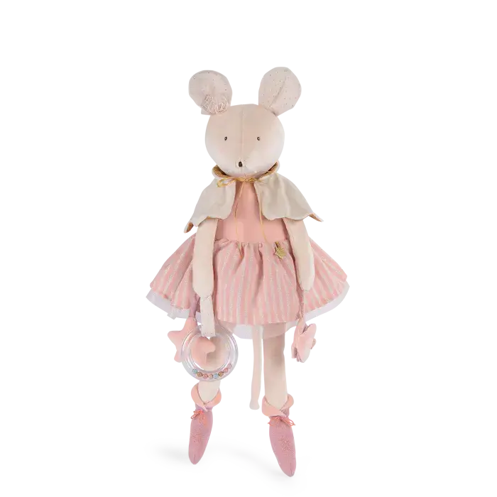 Grande peluche topo rosa - Moulin Roty