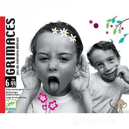 Grimaces Djeco Gioco di carte